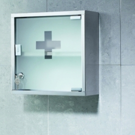 Joker Erste-Hilfe-Kit 30X30 cm Chrom