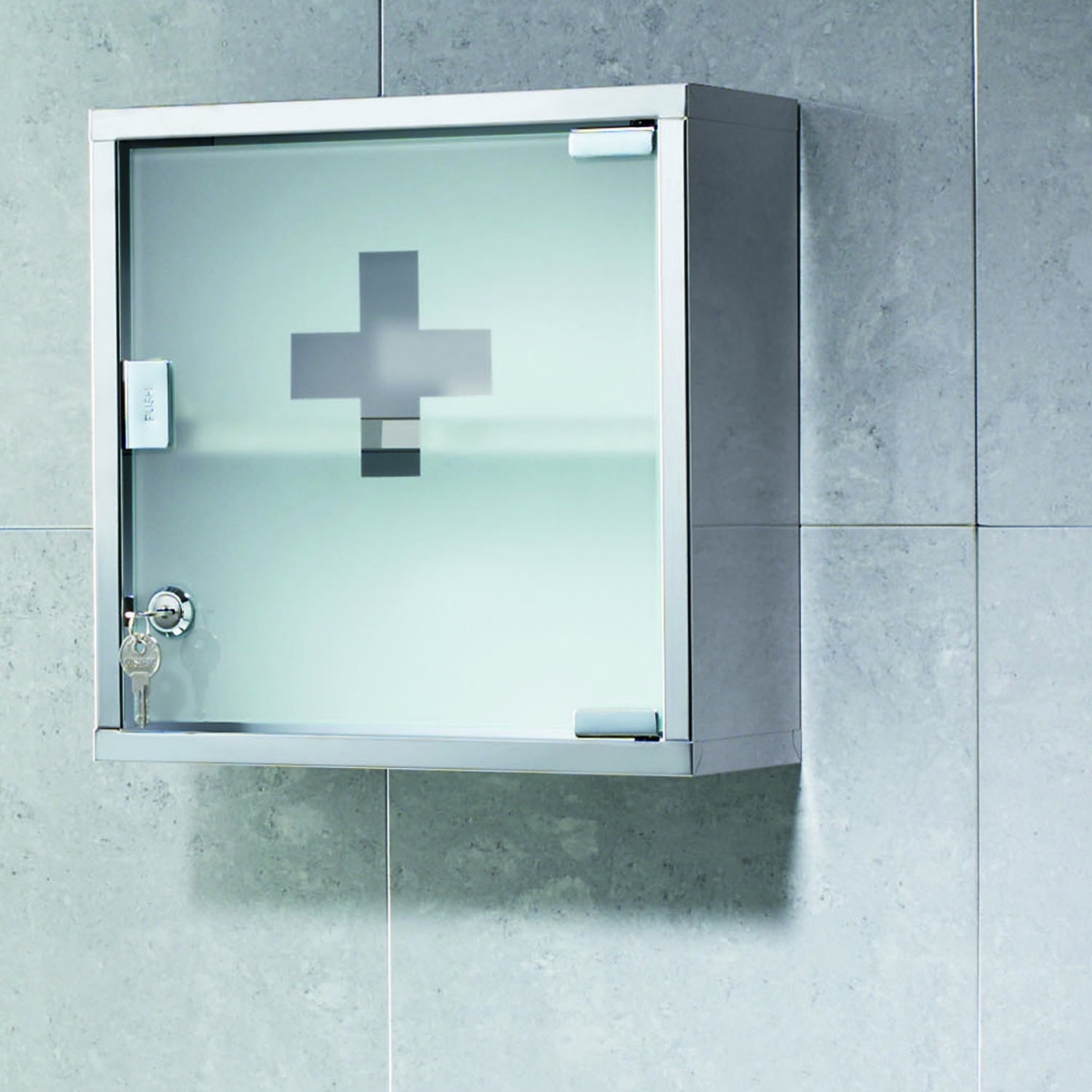 Botiquin Joker 30X30 Cm Cromo