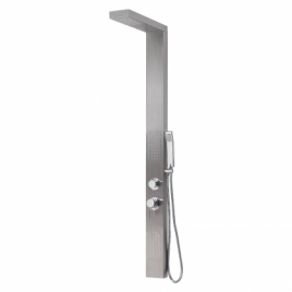 Cascade 00 Brushed Multifunction Shower Panel