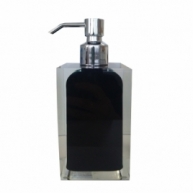 Detalhe do Rainbow Black Dispenser Gedy