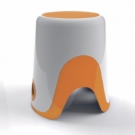 Ambientfotos von Wendy White-Orange Container Stool [50009]