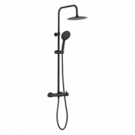 Extendable shower column Star Plus 01 matte black extendable shower column