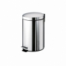 Aregenta Chrome 3 Lt Trash Can