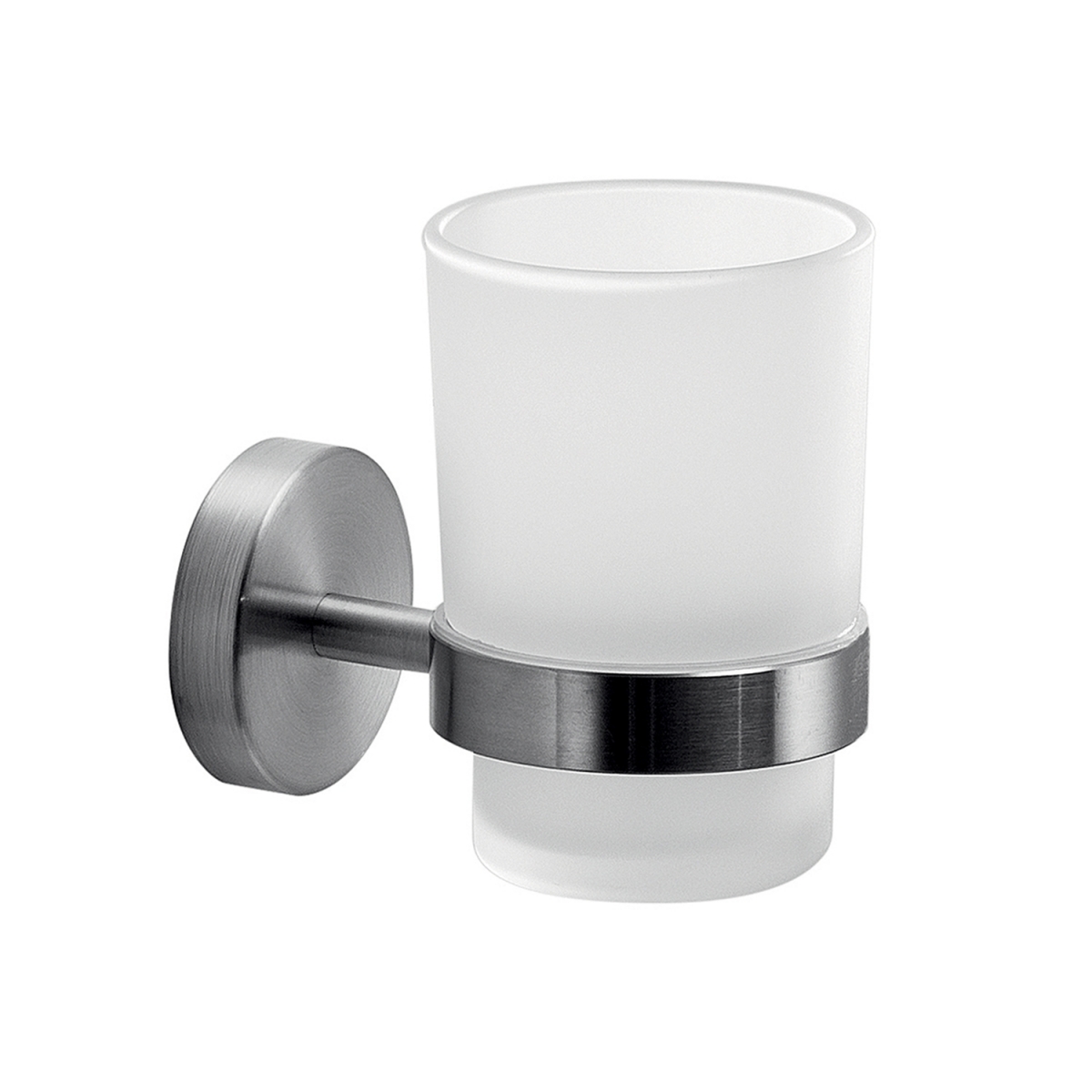 Environment photos of Project Brushed Chrome Toothbrush Holder [50042]