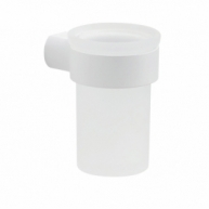 Fotos de ambiente de Pirenei Matte White Toothbrush Holder [50093]