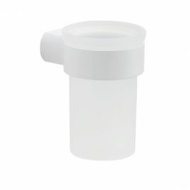 Pirenei Matte White Toothbrush Holder