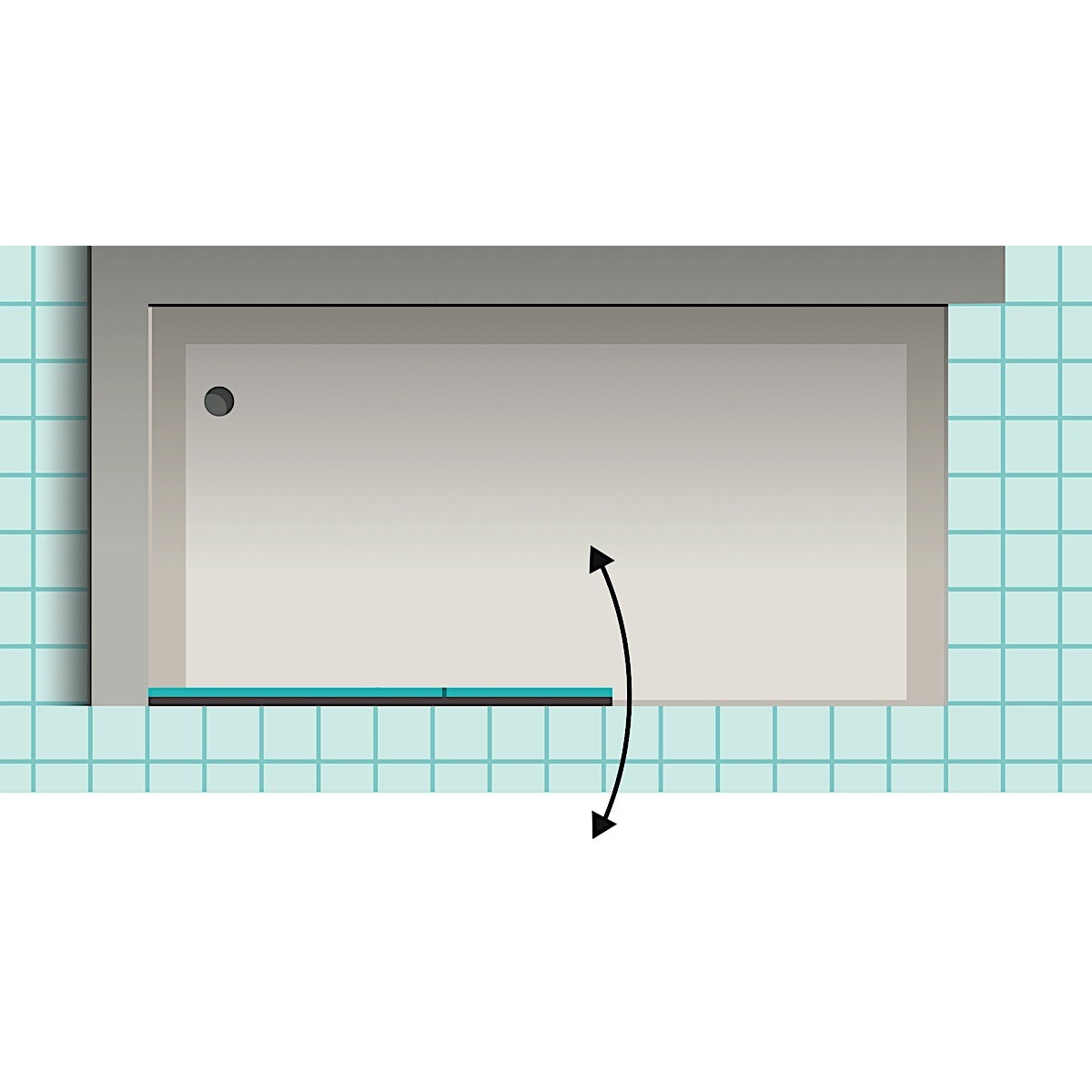 Chicago ST Shower Screen - Telas de chuveiro - Marca Doccia