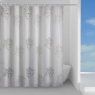 Ambient photos of Curtain 180X200 Cm Polyester Perfume White-Black [50105]