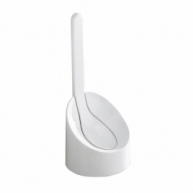 Ambient photos of Cucciolo White Floor Toilet Brush Holder [50122]