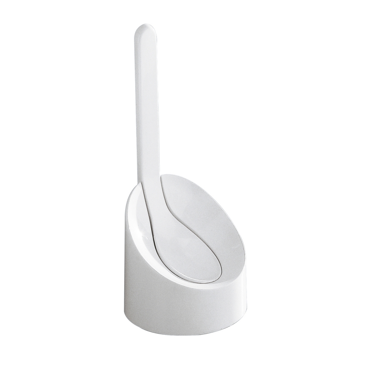 Ambient-Fotos des Cucciolo White Floor Toilet Brush Holder [50122]