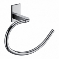 Ambient photos of Maine Chrome Towel Ring [50126]