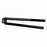 Photos ambiantes de Stelvio Double Towel Rack Noir Mat [50130]