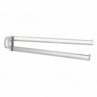 Ambient photos of Stelvio Double Chrome Towel Rack [50137]