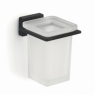 Fotos ambiente de Atena Matte Black Toothbrush Holder [50174]