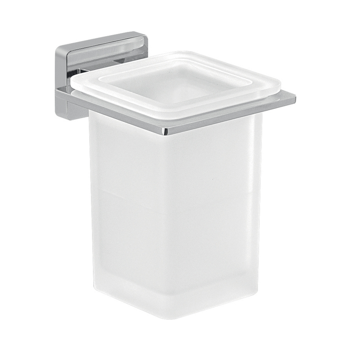 Fotos ambiente de Atena Chrome Brush Holder [50175]