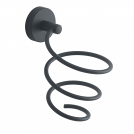Matte Black Eros Dryer Holder