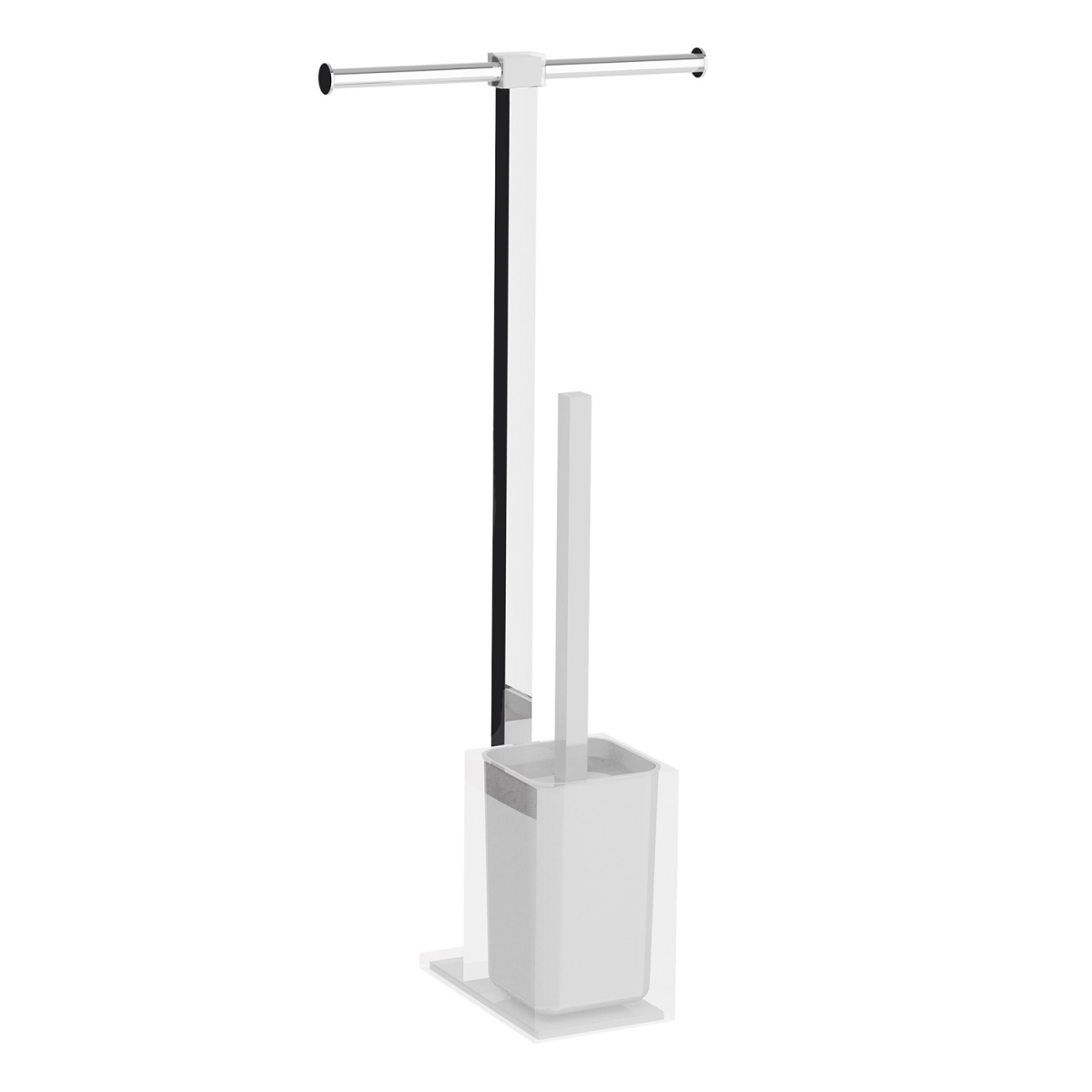 Fotos ambiente de Rainbow Standing Column White Transparent-Chrome [50192]