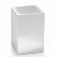 Ambient photos of Sofia Toothbrush Holder White [50201]