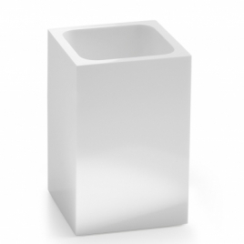 Sofia White Toothbrush Holder