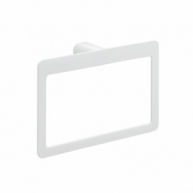 Image de Porte-serviettes blanc mat Argolla Pirenei