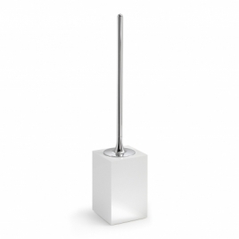 Sofia Porte-brosse de toilette blanc