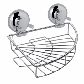 Porte-objet angulaire Ventouse chrome chaud