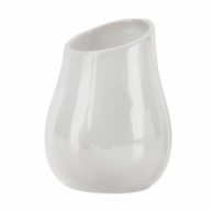 Detail of Azalea White Toothbrush Holder