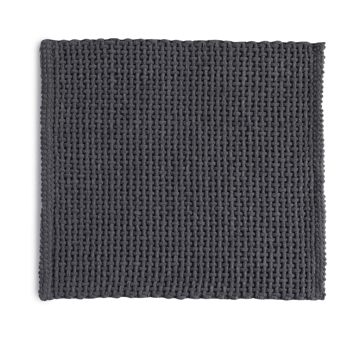 Image of Rug 50X50 Cm Knot Gray