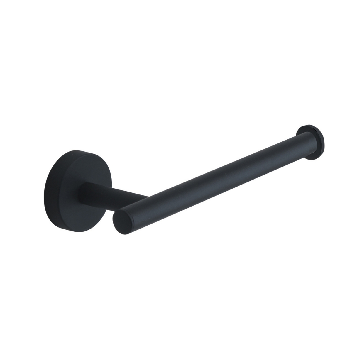 Ambient photos of Eros Matte Black Toilet Roll Holder [50279]
