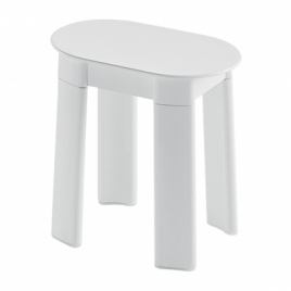 Tabouret Tetra Blanc