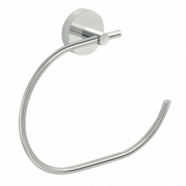 Eros Chrome Ring Towel Rack
