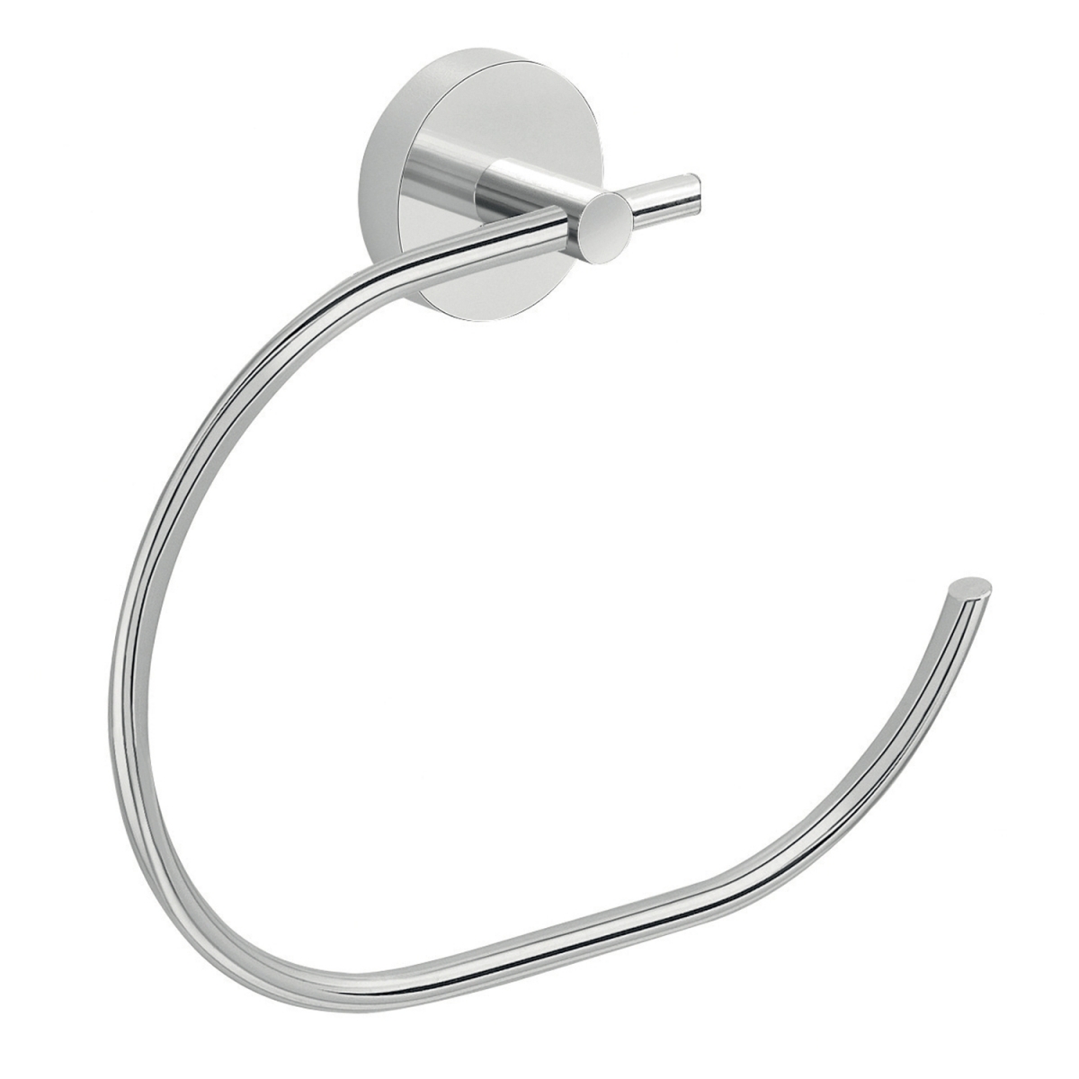 Eros Chrome Ring Towel Rack