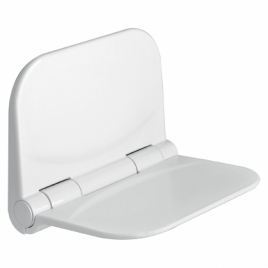 Folding shower seat dino white