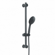 Tech 13 Matte Black Shower Set