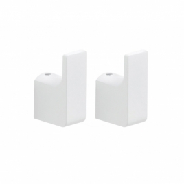 Conjunto 2 Cabides Brancos Mate Pirenei