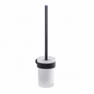 Umgebungsfotos des Pirenei Matte Black Wall Brush Holder [50335]