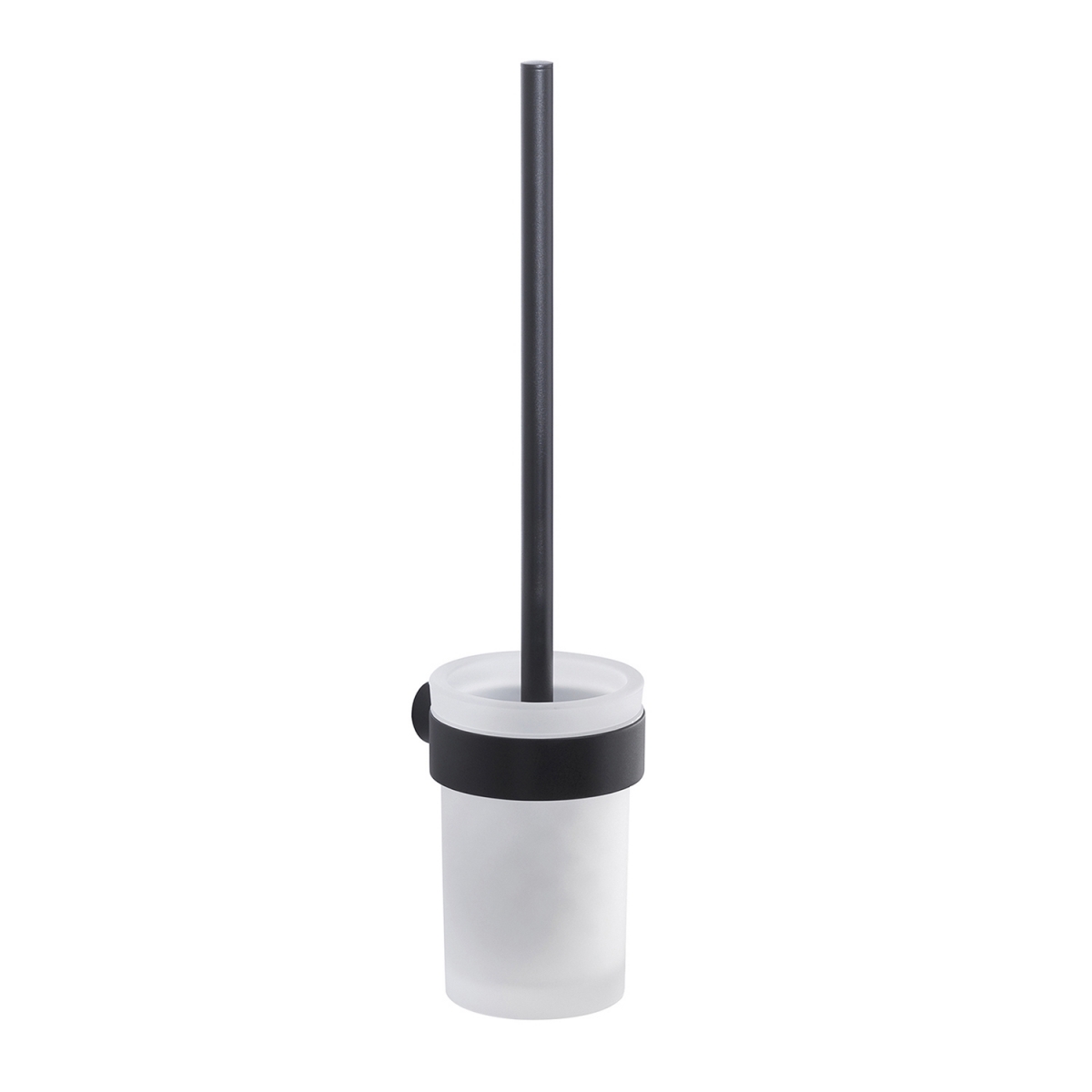 Umgebungsfotos des Pirenei Matte Black Wall Brush Holder [50335]