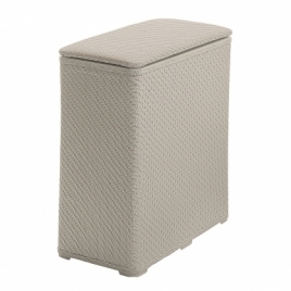 Ambrogio Beige 70 Lt Laundry Basket