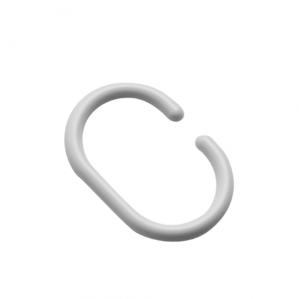 Photo of Set 12 White Rings For Shower Curtains