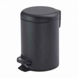 Pot 5 litres Poubelle noir mat