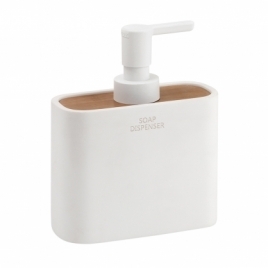 Ninfea White-Bamboo Dispenser