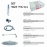 Fotos ambiente de High Pro 04 Chrome Shower set 5 peças [50404]