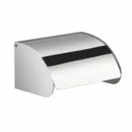 Ambient photos of Project Gloss Chrome Toilet Paper Holder With Lid [50416]