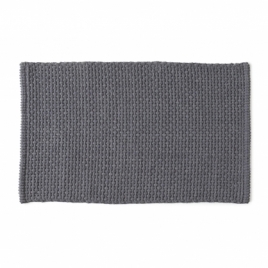 80X50 cm Nœud Gris Tapis