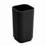 Detail of Seventy Matte Black Toothbrush Holder