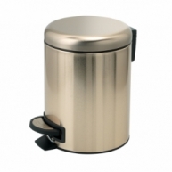 Ambient photos of Trash Can 3 Lt Potty Matte Gold [50452]