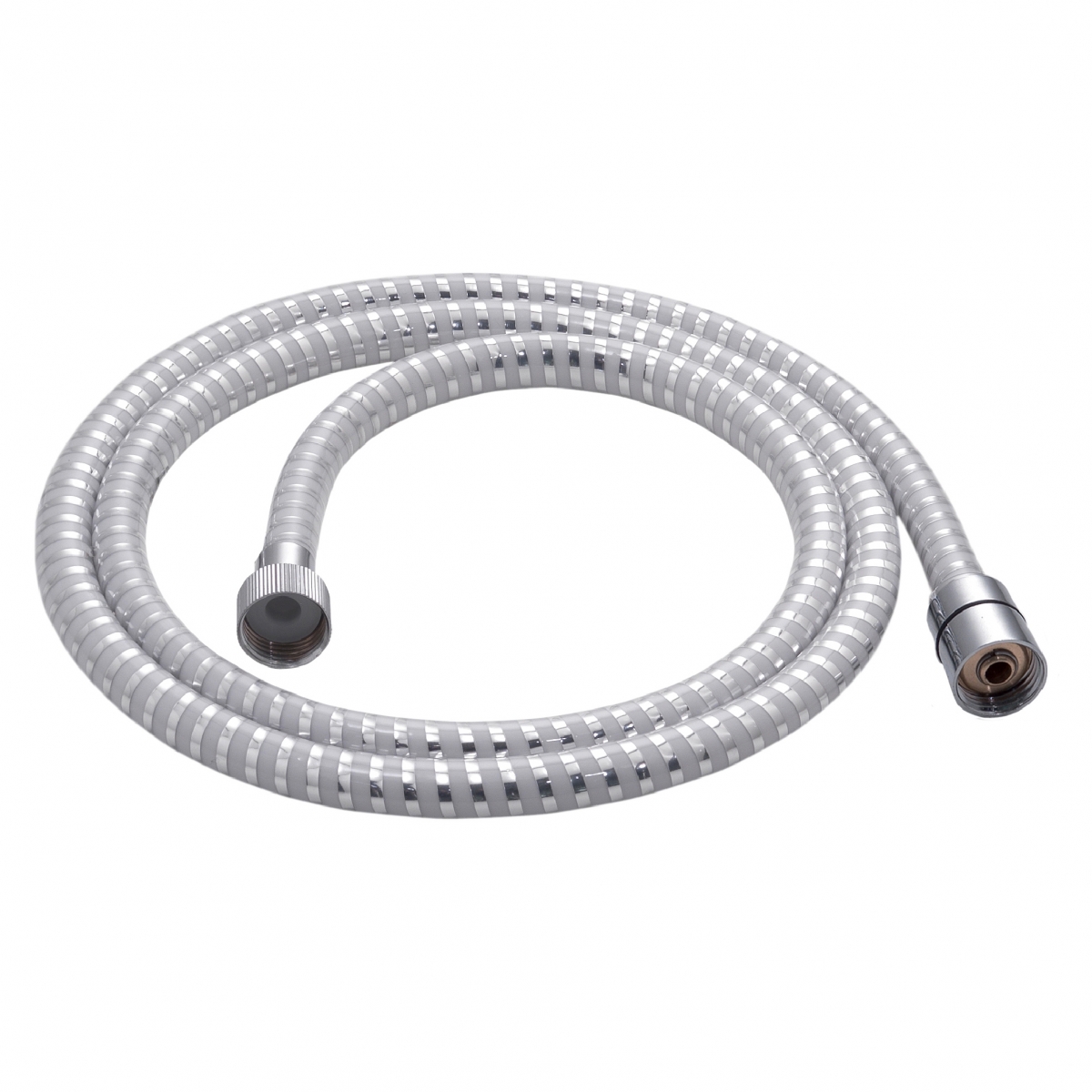 Bouble blanc 00 chrome-blanc PVC flexo 150 cm