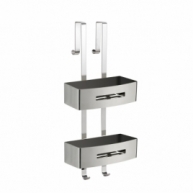 Ambient Photos of Poseidon Chrome Double Hanging Slide [50486]