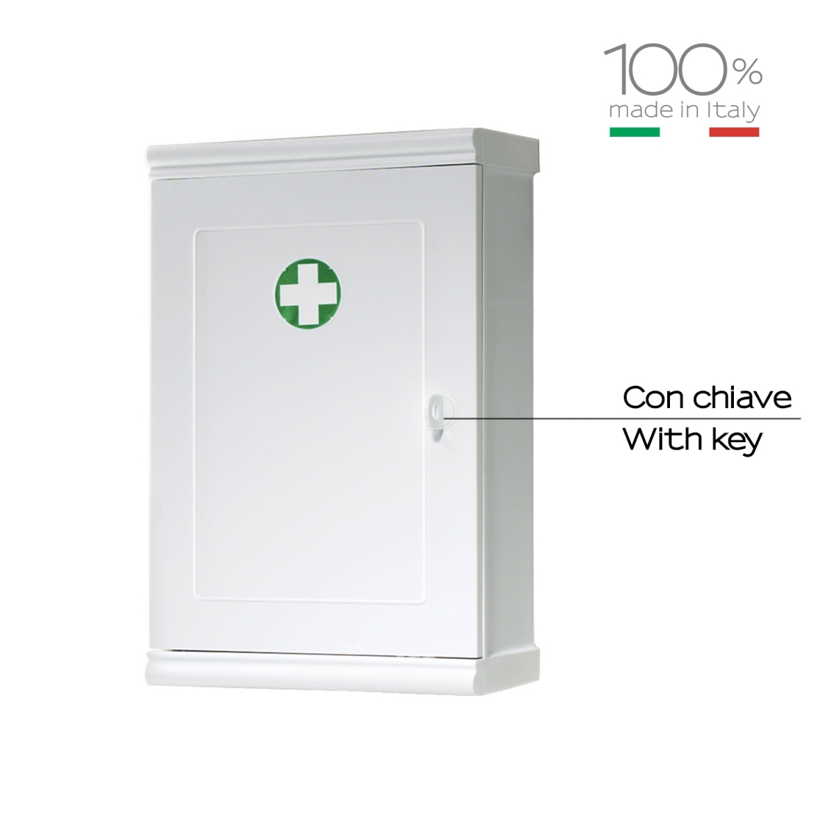 Umgebungsfotos des Erste-Hilfe-Kastens 25X39 cm Weiß [50495]