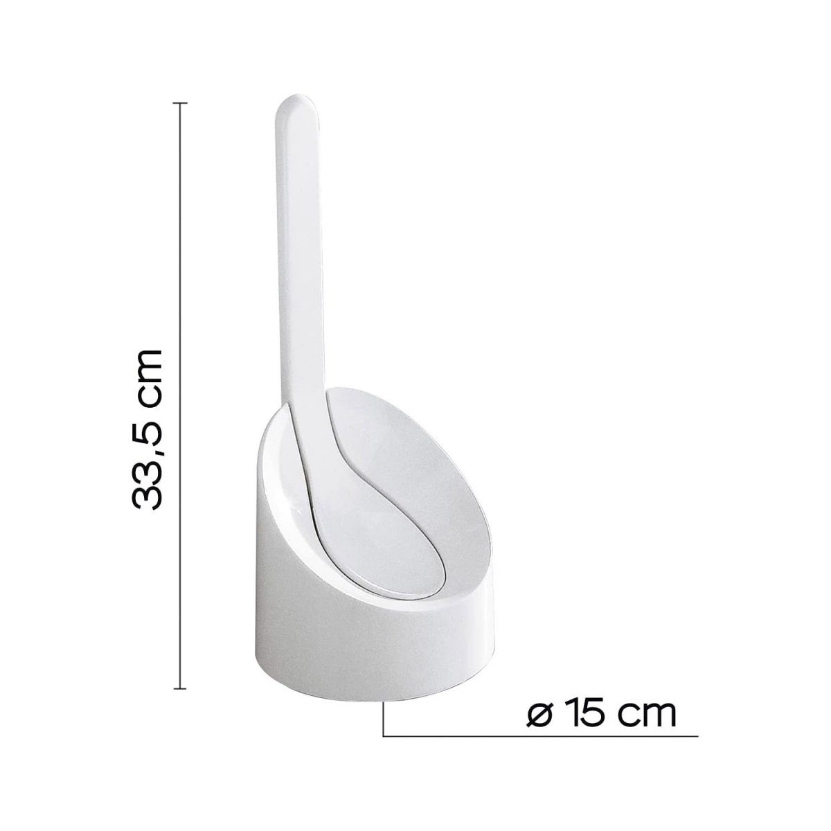 Detalle de Escobillero De Suelo Cucciolo Blanco